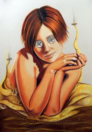 Beldam (gessetti su carta)